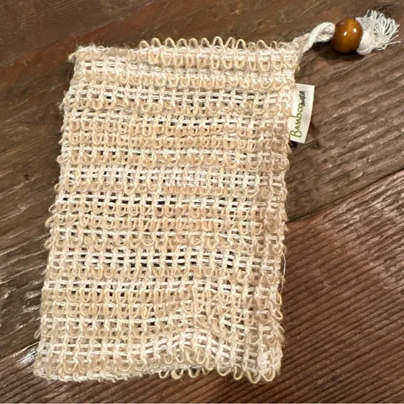 Exfoliating Natural Sisal Soap Bags - Eco-Friendly Soap Saver Pouches for Bath - Picture 3 of 6